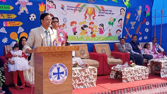 Holy Cross Pre-Primary School: Two-Day Annual Sports Meet Celebrated