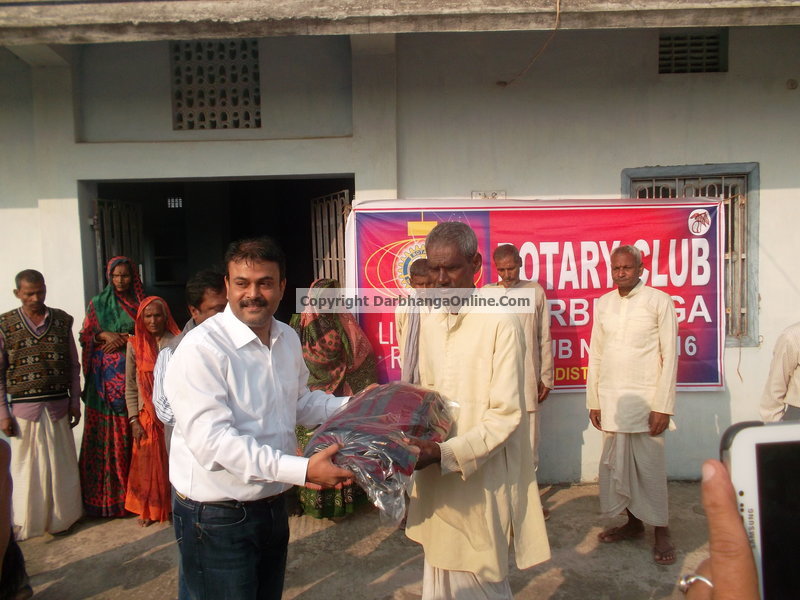 Darbhanga Rotary Club Eye Camp Cataract Operation, Lahan Hospital by Eye specialist Dr. Jitendar Kumar